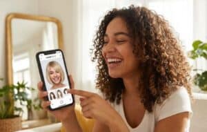 Explore new hair styles without fear of making mistakes