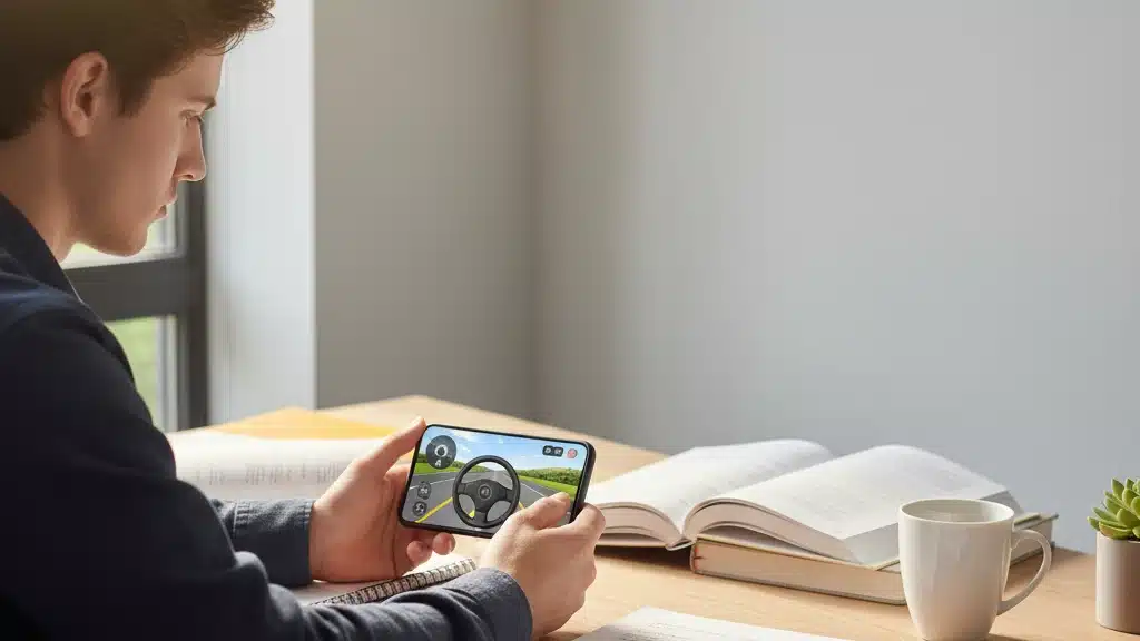 Driving school simulator apps: free download and practice