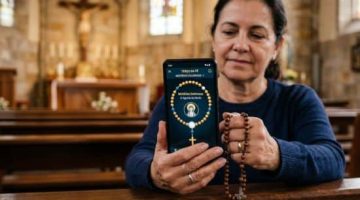 Aplicativo de terço